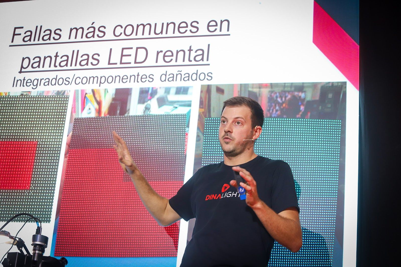 Taller de reparación LED: las fallas más comunes en pantallas de rental explicadas sobre un módulo real